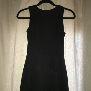 Black formal mini dress size small